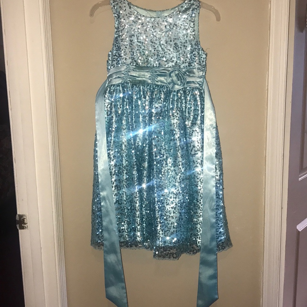Sparkly Little Girls Dress
